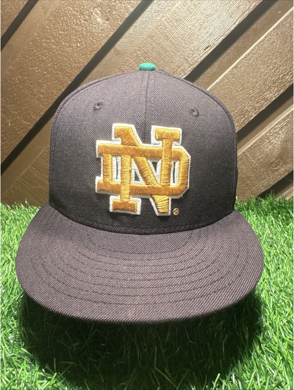 New Era 9FIFTY Notre Dame Fighting Irish Snapback Hat Touchdown Jesus Side Patch